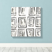 混合信号IV キャンバスプリント (インサイチュ (ウッドフロア))