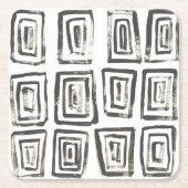 混合信号IV スクエアペーパーコースター (正面)