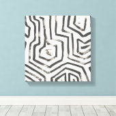 混合信号V キャンバスプリント (インサイチュ (ウッドフロア))