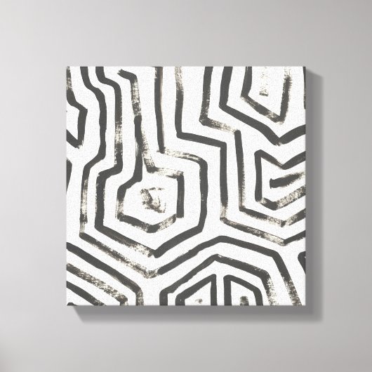 混合信号V キャンバスプリント (正面)