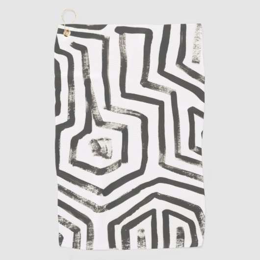 混合信号V ゴルフタオル (正面)