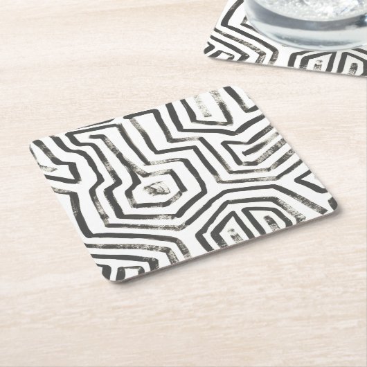 混合信号V スクエアペーパーコースター (アングル)