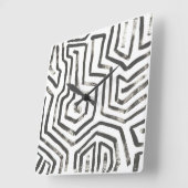 混合信号V スクエア壁時計 (傾斜)