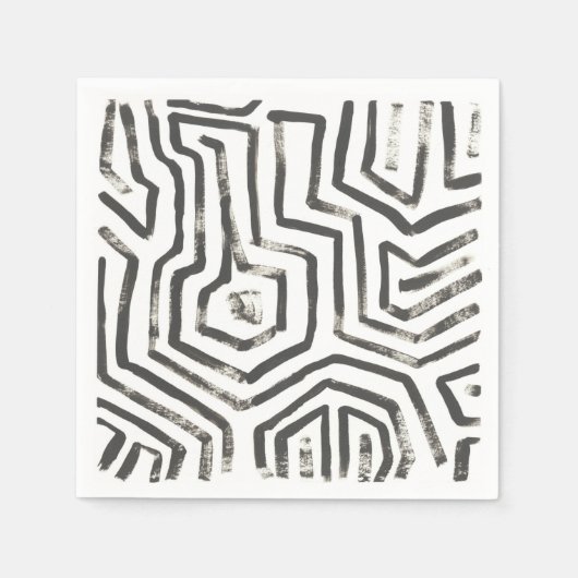 混合信号V スタンダードカクテルナプキン (正面)