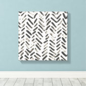 混合信号VII キャンバスプリント (インサイチュ (ウッドフロア))