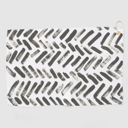 混合信号VII ゴルフタオル (横)