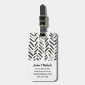 混合信号VII ラゲッジタグ (正面縦)