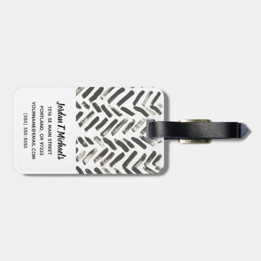 混合信号VII ラゲッジタグ (裏面横)