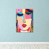 混合感覚抽象芸術デジ絵画タル キャンバスプリント (インサイチュ (ウッドフロア))