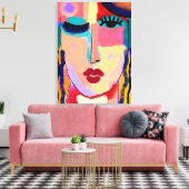 混合感覚抽象芸術デジ絵画タル キャンバスプリント (インサイチュ (リビング))