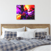 混合感覚抽象芸術 キャンバスプリント (インサイチュ (寝室))