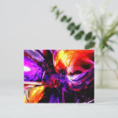 混合感覚抽象芸術 ポストカード (スタンド正面)