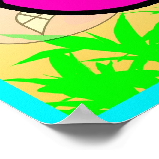 混合数を作成する方法不機嫌=いかりグラフ ポスター (角)