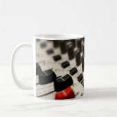 混合板クローズアップ コーヒーマグカップ (左)