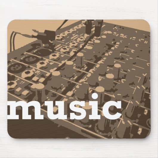 混合板マウスパッド マウスパッド (正面)