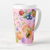 混合果実 カフェラテマグ (右アングル)