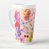 混合果実 カフェラテマグ (左アングル)