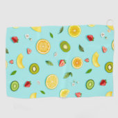 混合果実 ゴルフタオル (横)