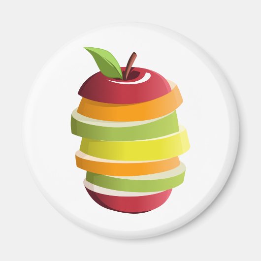 混合果実 マグネット (正面)