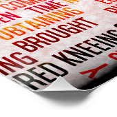 混合武術アーツまたはmmaをコンセプトグランジに ポスター (コーナー)