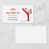 混合武術アーツビジネスカード 名刺 (正面/裏面)