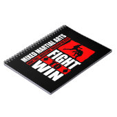 混合武術アーツ – ノートブックを獲得するための戦い ノートブック (左側)