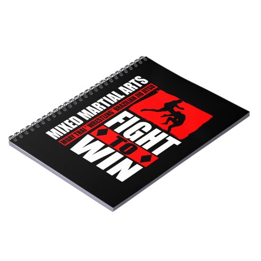 混合武術アーツ – ノートブックを獲得するための戦い ノートブック (左側)