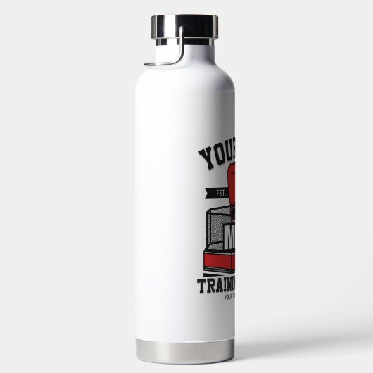 混合武術アーツADD NAME mma戦闘訓練 ウォーターボトル (右面)