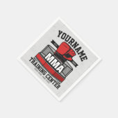 混合武術アーツADD NAME mma戦闘訓練 スタンダードカクテルナプキン (角)