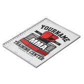 混合武術アーツADD NAME mma戦闘訓練 ノートブック (左側)