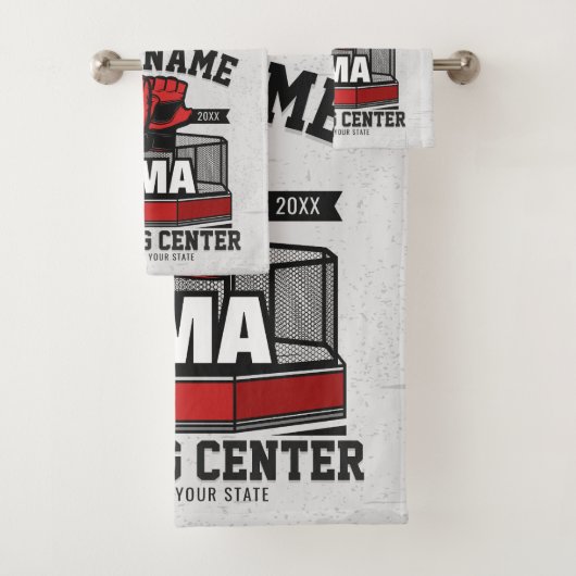 混合武術アーツADD NAME mma戦闘訓練 バスタオルセット (インサイチュ)