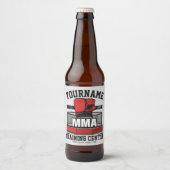 混合武術アーツADD NAME mma戦闘訓練 ビールラベル (正面)