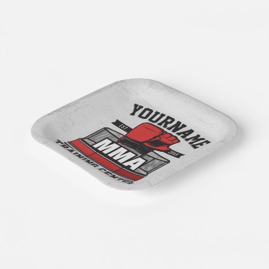 混合武術アーツADD NAME mma戦闘訓練 ペーパープレート (傾斜あり)