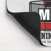 混合武術アーツADD NAME mma戦闘訓練 マウスパッド (コーナー)