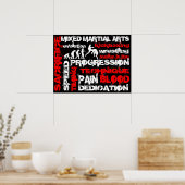 混合武術アート – 革命ポスターの要素 ポスター (キッチン)