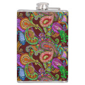 混合物のペイズリーのフラスコ フラスク (裏面)