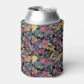 混合秋葉フローラベリー水の色のパターン 缶クーラー (缶正面)