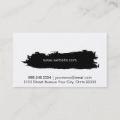 混合絵を描 |鮮やか | 名刺 (裏面)