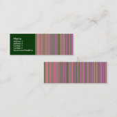 混合線 スキニー名刺 (正面/裏面)