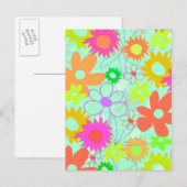 混合花 ポストカード (正面/裏面)