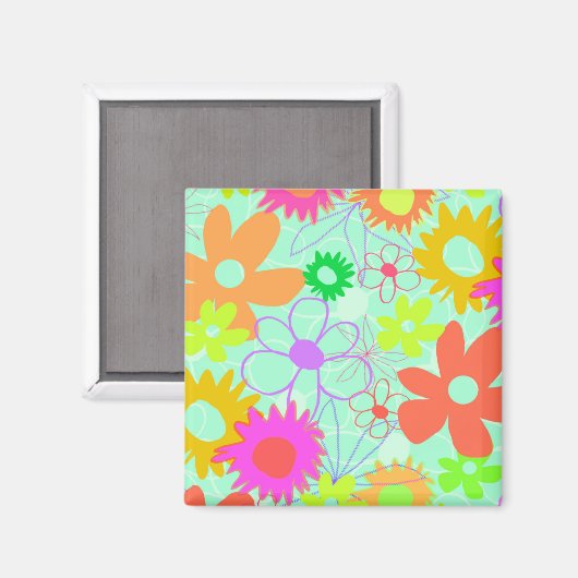 混合花 マグネット (正面/裏面)