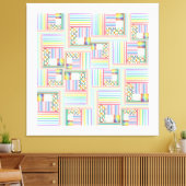 混合迷路 キャンバスプリント (インサイチュ (リビング))