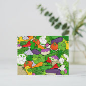 混合野菜 ポストカード (スタンド正面)