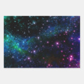 混合銀河系包装紙シート ラッピングペーパーシート (正面)