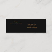 混合 スキニー名刺 (裏面)