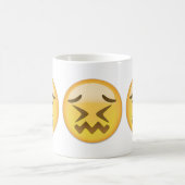 混同された顔Emoji コーヒーマグカップ (中央)