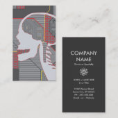 混同したハートのlogicskull 名刺 (正面/裏面)