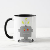 混同したロボット マグカップ (左)