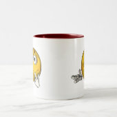 混同した-漫画 ツートーンマグカップ (中央)