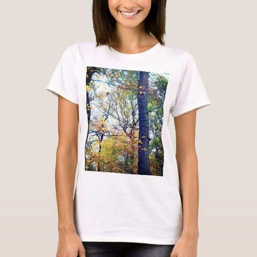 混在した離れ Tシャツ (正面)